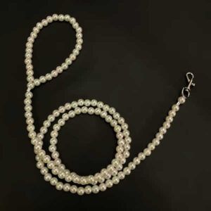 white pearl leash